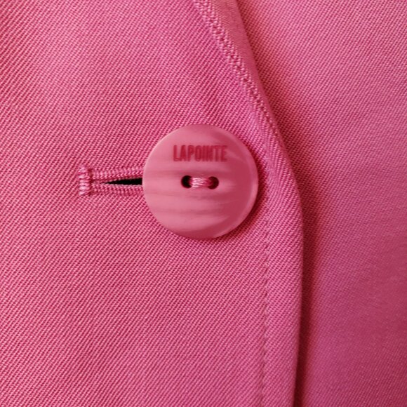 NEW Lapointe Lightweight Wool Tailoring Single Breasted Blazer Orchid Purple - Picture 8 of 16